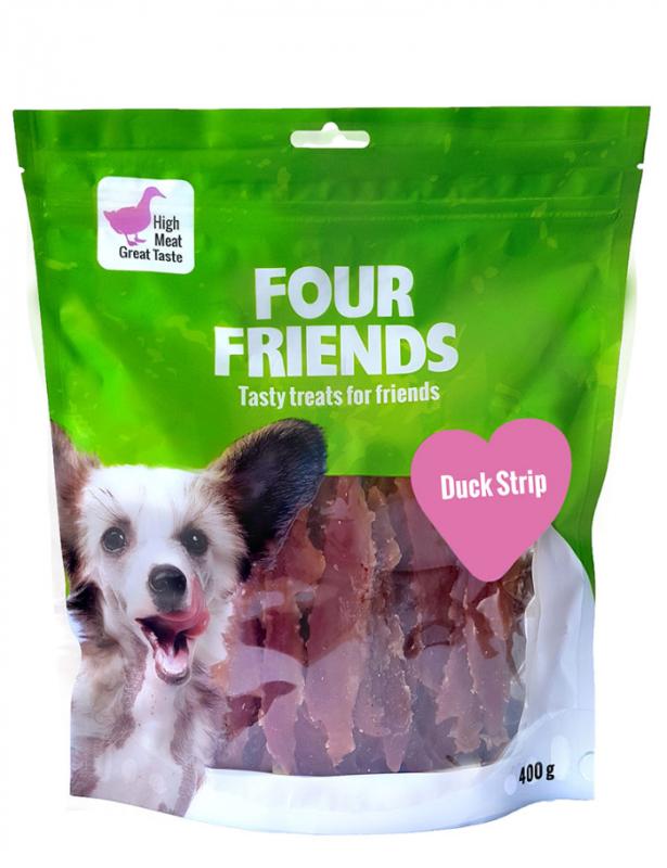 FourFriends Dog Duck Stripe 400g