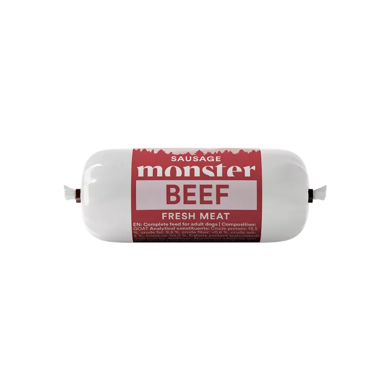 Monster Dog Sausage beef 80g
