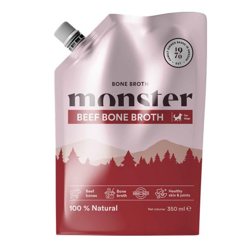 Monster Dog Bone Broth Beef 350 ml
