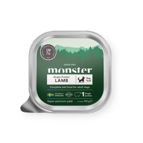 Monster Hund Lamb Paté tray 150 g