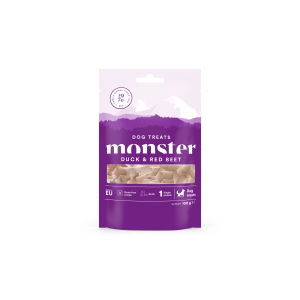 Monster Dog Treats Baked Duck/ Red Beet 100 g