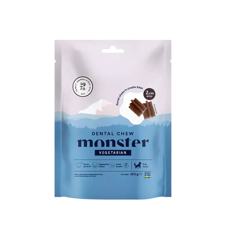 Monster Dog Dental Bites Vegetarian 250g