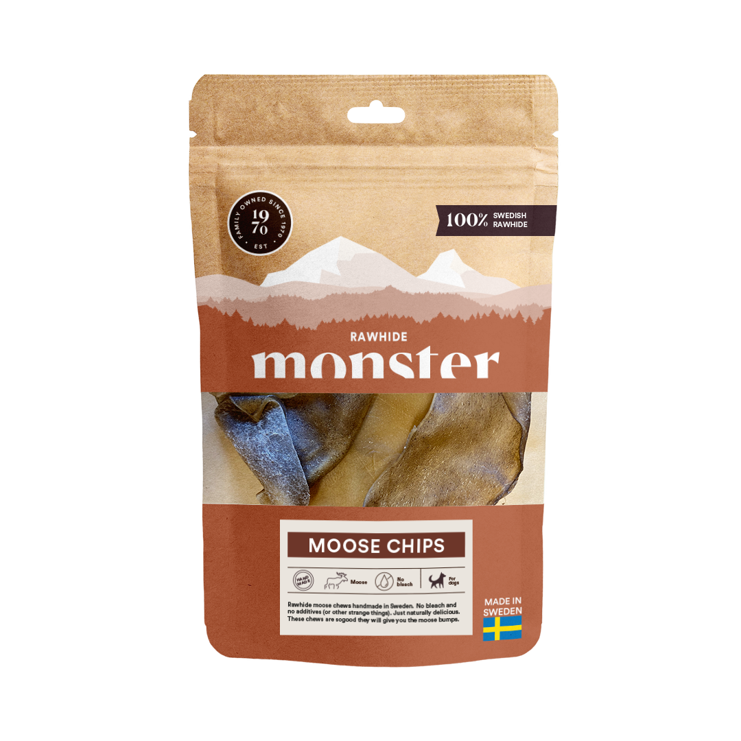 Monster Raw Moose Chips Påse 10 st