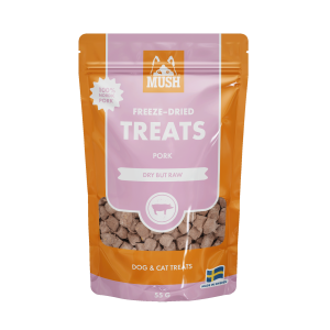 MUSH Treats Frystorkat Gris