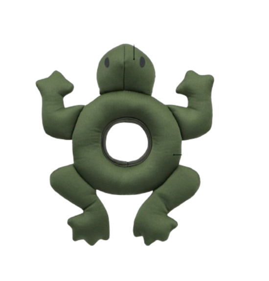 Frog floating toy olive one rukka