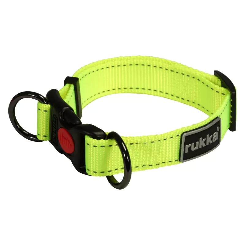 BLISS NEON Halsband NEON YELLOW L