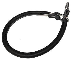 Helstryp läder rundsytt Svart 55 cm