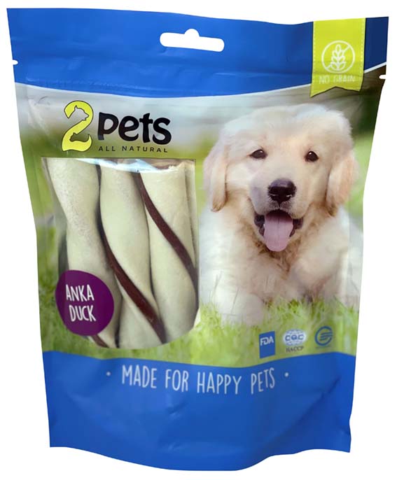 2pets Tuggtwister m ankfilo©, Medium, 170 g