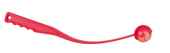 Bollslunga 50 cm med boll o, 5,5 cm, Flytande, petrol/orange