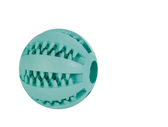 Denta Fun, baseball m mintsmak, naturgummi, o, 7 cm