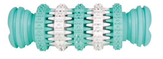 Denta Fun, rulle m mintsmak, naturgummi, 11,5 cm