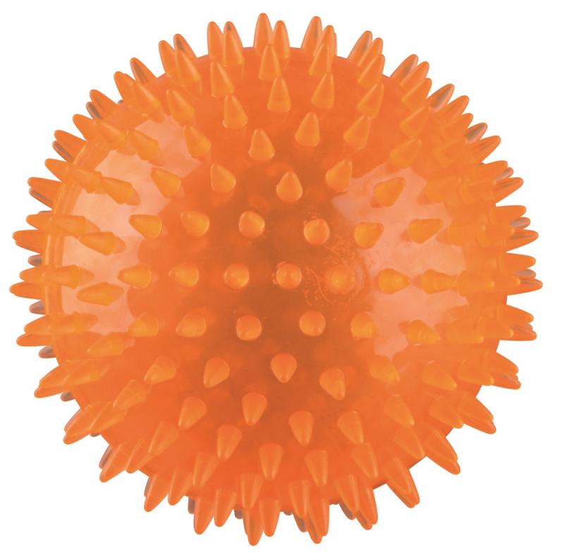 Igelkottsboll TPRgummi 12cm flytande, lime