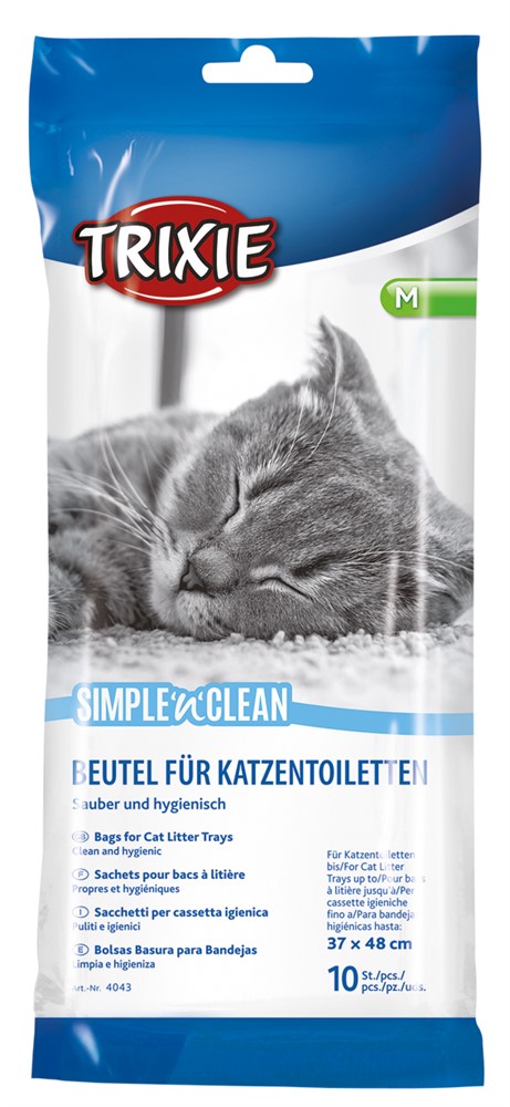 Simple´n´Clean kattlådspåsar M 37x48 cm 10-pack