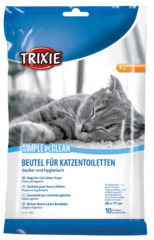 SimpleÂ´nÂ´Clean kattlådspåsar XL 56x71 cm 10-pack