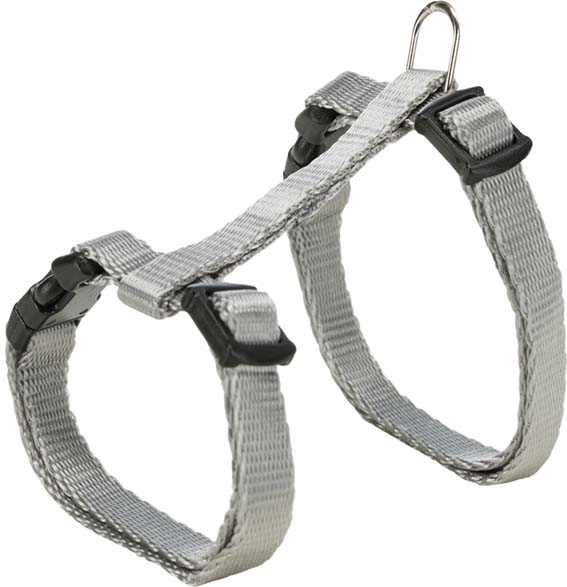 Junior kattsele+koppel, 19-31 cm/8 mm, 120 cm. Bl. frg