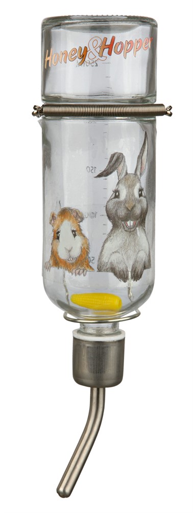 Honey & Hopper Vattenflaska Glas, 250 ml