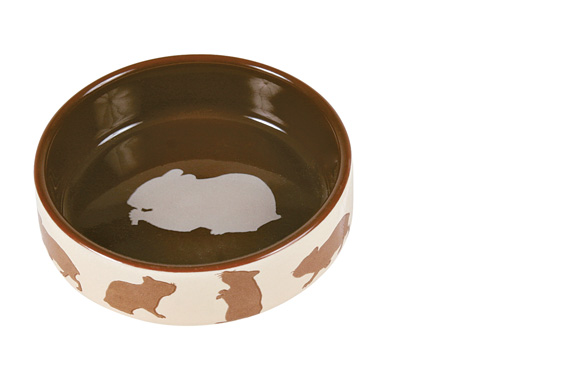 Matskål keramik motiv hamster 8 cm 80 ml
