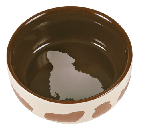 Matskål keramik motiv marsvin 11 cm 250 ml