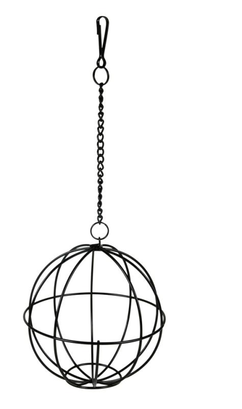 Foderboll stor, metall, o, 12 cm