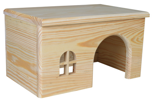 Trähus, 28 x 16 x 18 cm