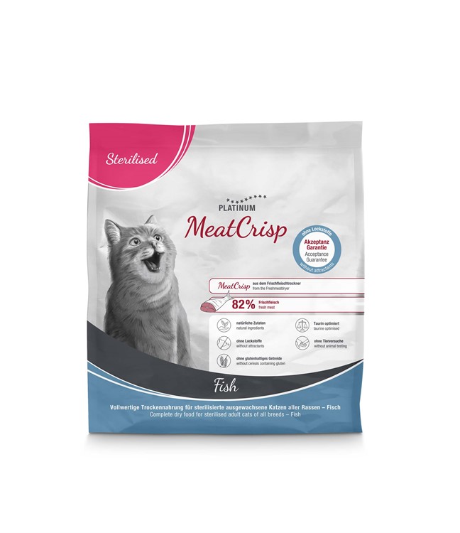 Platinum Cat MeatCrisp Sterilised Fish 0,4 kg