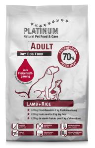 Platinum Adult Lamb+Rice 5 kg