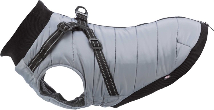 Pontis täcke med sele, M: 45 cm, grå