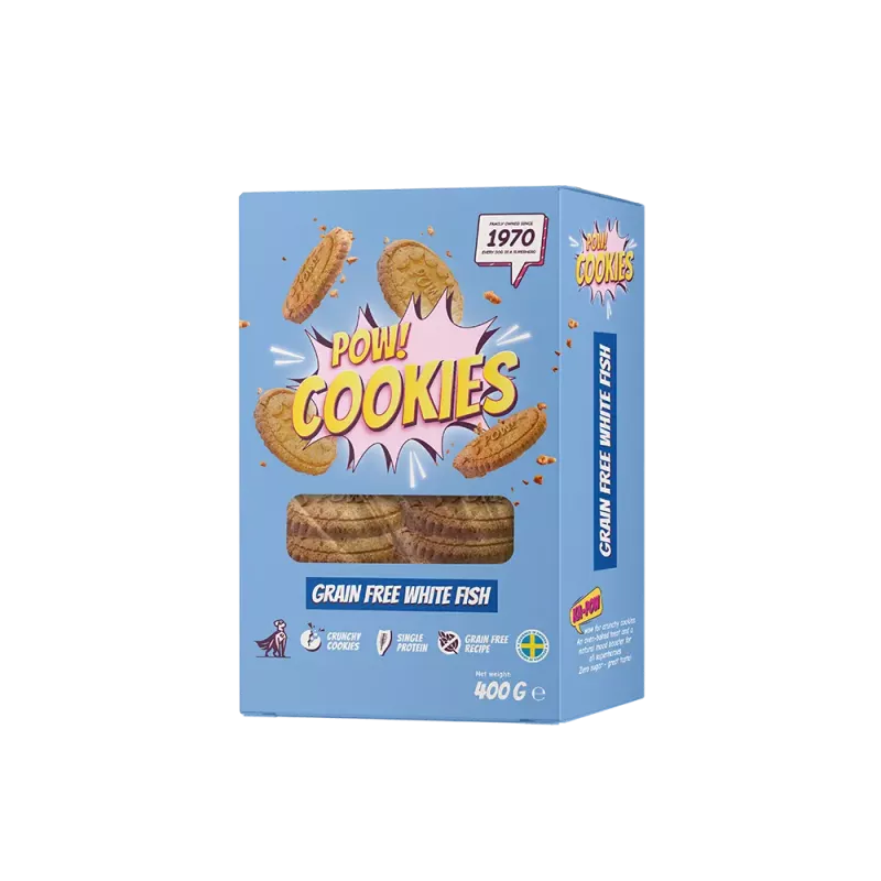 POW! Cookie Grain free Whitefish 400 g