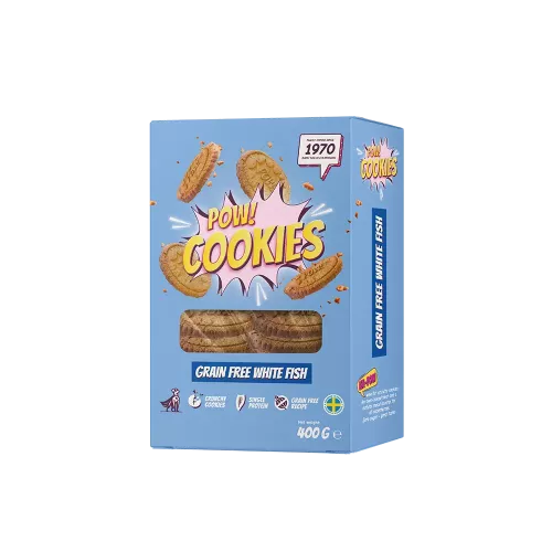 POW! Cookie Grain free Whitefish 400 g