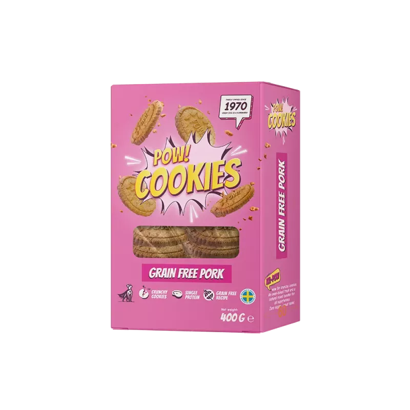 POW! Cookie Grain free Pork 400 g