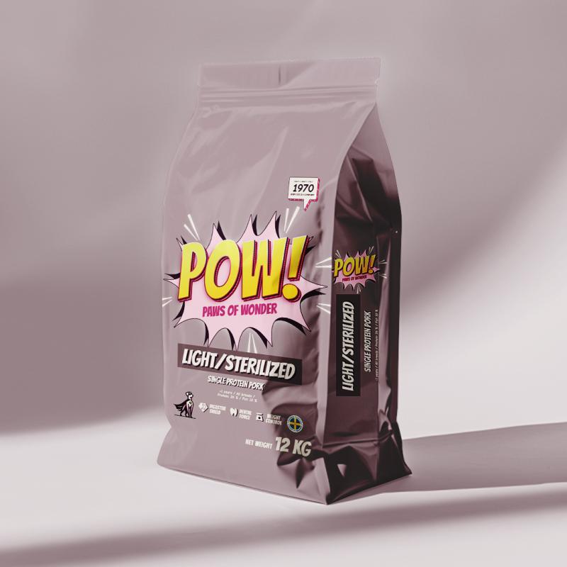 POW! Dog Light/Sterilized 12 kg
