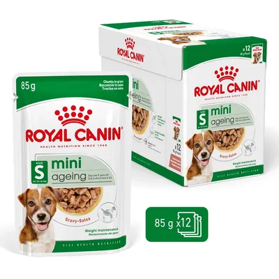 Mini Ageing Gravy 12x85g Royal Canin