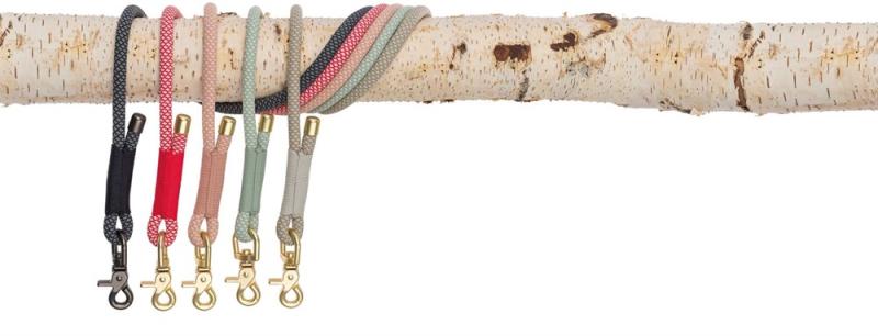 (BV)Soft rep koppel, S-XL: 1.00 m/o, 10 mm, grå/ljusgrå