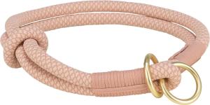 (BV)Soft rep halvstryp, L-XL: 55 cm/o, 10 mm, rosa/ljusrosa