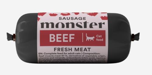 Monster Cat Sausage Beef 80 g