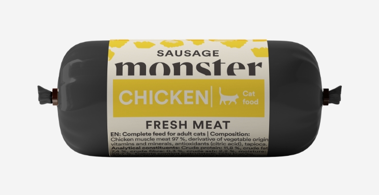 Monster Cat Sausage Chicken 80 g