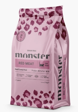 Monster Katt Grain Free Red Meat 2 kg