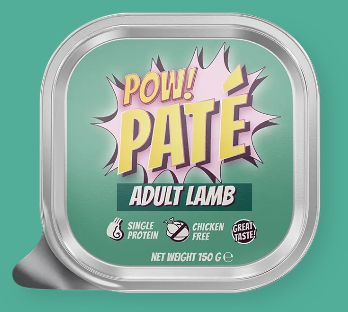 POW! Dog Adult Lamb Paté 150 g
