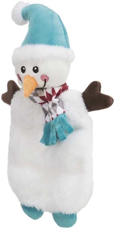 Xmas snowman, dangling toy, plush, 31 cm