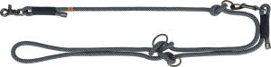 Soft rep multikoppel, S-XL: 2.00 m/ø 10 mm, svart/grå