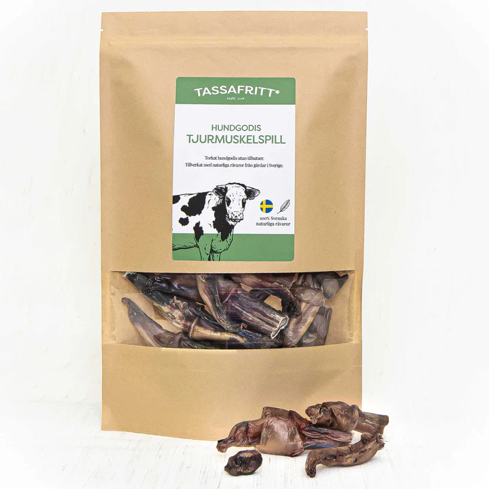 Tjurmuskelspill TassaFritt 100 gram