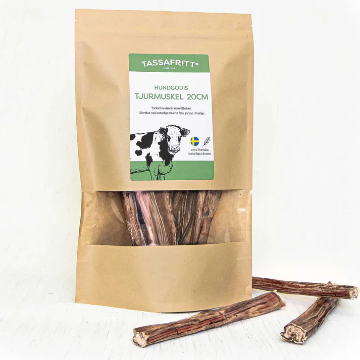 Tjurmuskel 20 cm TassaFritt 10 st