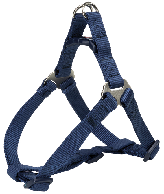Premium One Touch sele, L: 65-80 cm/25 mm, indigo