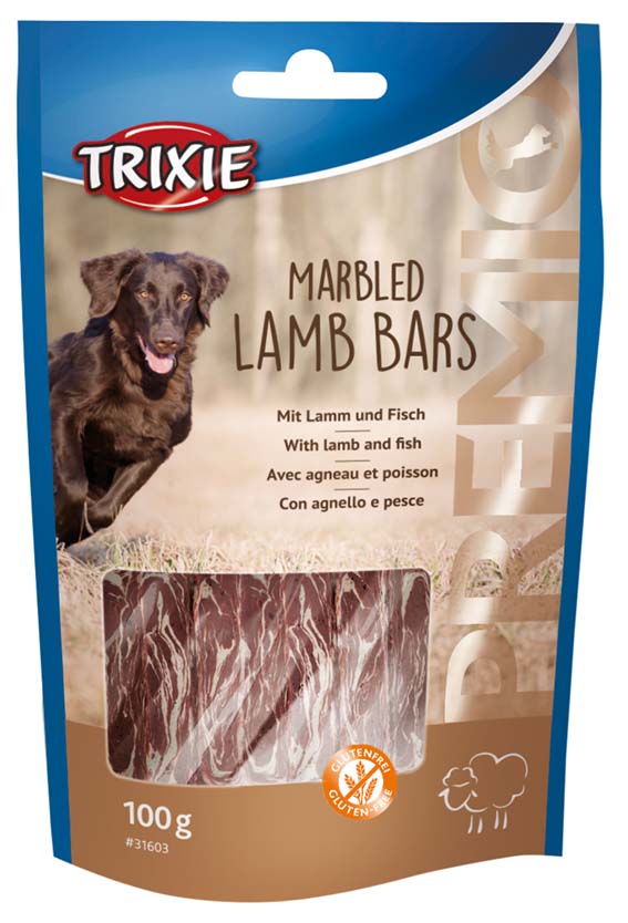Marbled Lamb bars 100g