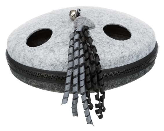 Kattleksak Wiggle & Fumble, filt, 23 cm