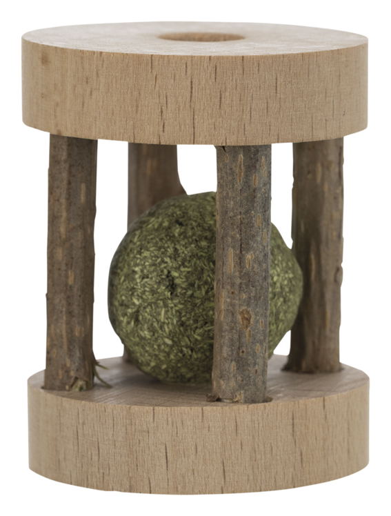 Matatabirulle med catnipboll, o, 4 o 5 cm