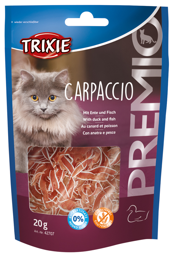 PREMIO Carpaccio med anka och fisk, 20 g
