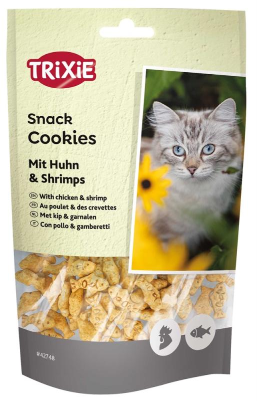 Cookies med kyckling & räkor, 50 g
