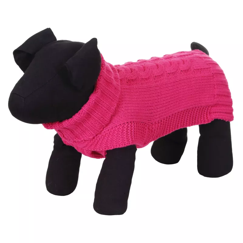 WOOLY KNITWEAR PINK L