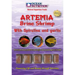 Artemia with Spirulina & Garlic - 100g - Ocean Nutrition